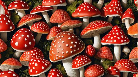 The caps are generally bright red or scarlet in color but can also range in colors from yellows to oranges. . Amanita muscaria side effects
